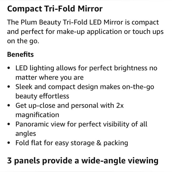 Compact LED Mirror - Picture 7 of 7